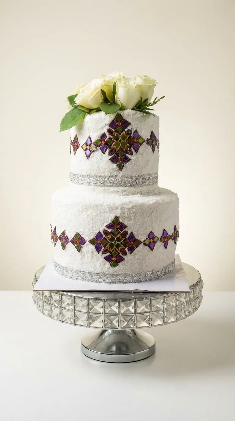 Jeweled Ethiopian Heritage Cake